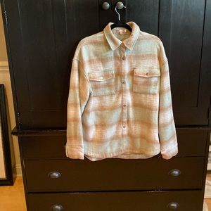 Soft plaid Shacket